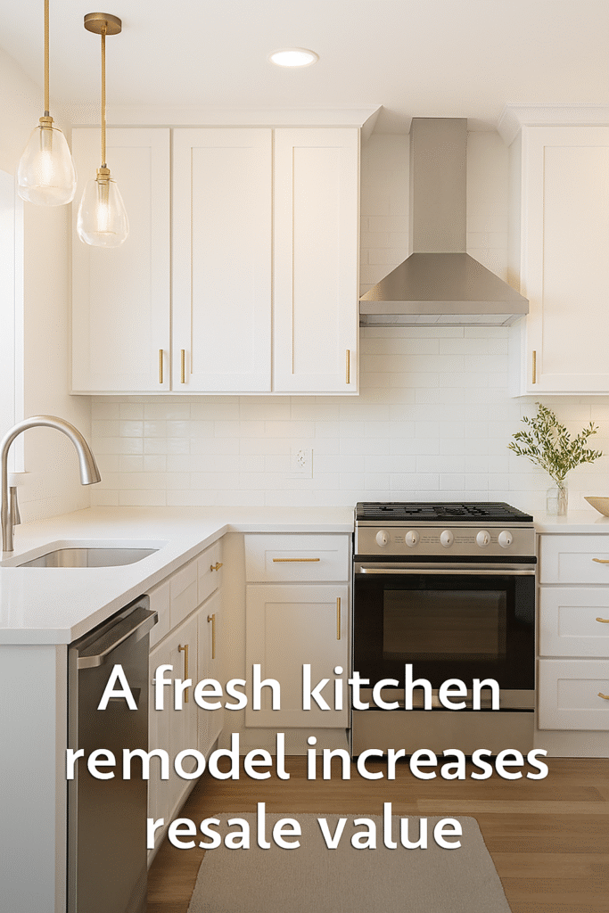 Modern kitchen value-adding renovations