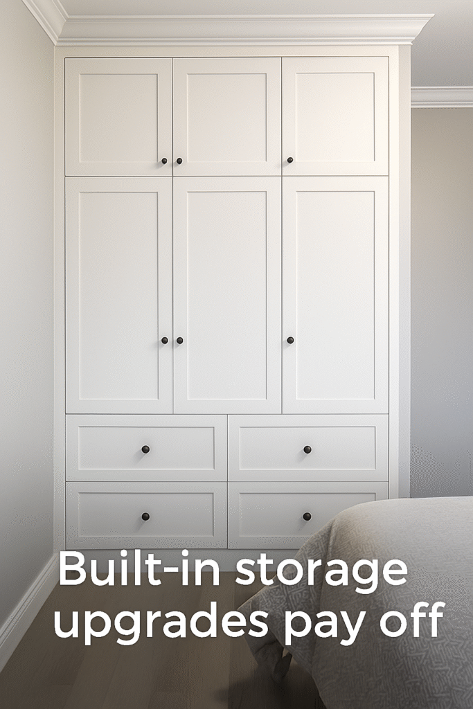 - Built-in storage upgrade