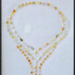 Fancy Color Diamond Necklace Layout with Natural Fancy Yellow Diamonds