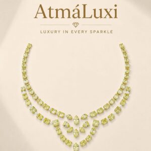 Eternal Soleil™ Fancy Yellow Diamond Necklace Layout – Natural Loose Diamonds 2
