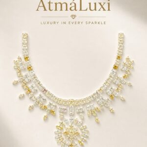 Aura Celestial™ – Multi-Row Fancy Yellow Diamond Layout