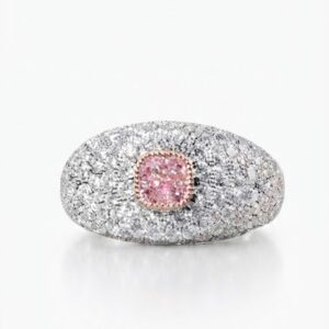 Lumina Dome™ Pink Diamond Statement Ring